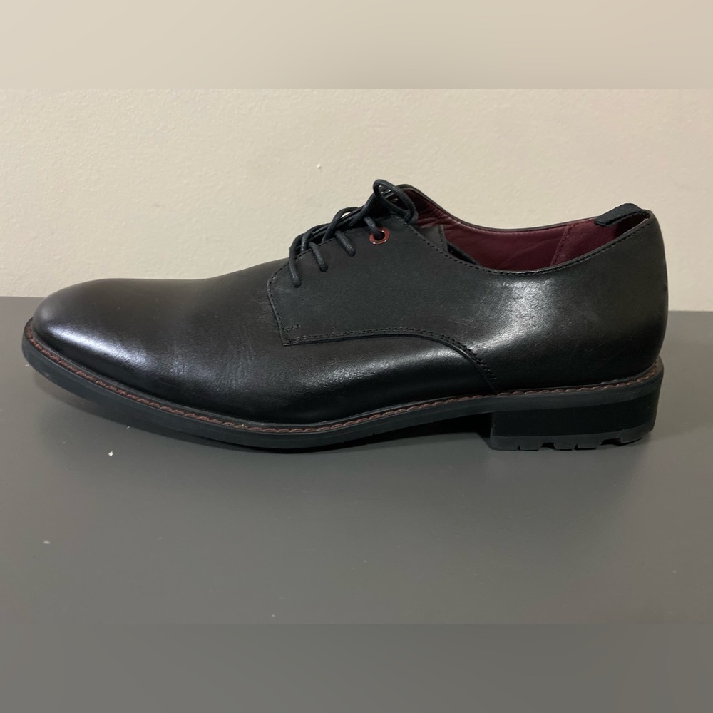 NWOT Giorgio Brutini Solid Black 177231 Lace Up Dress Shoes  Men's Size 11M - Picture 7 of 14